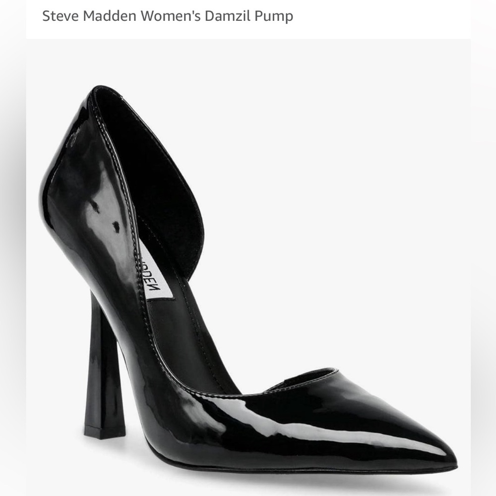 Steve Madden- Damzil patent pumps